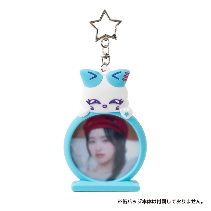 Chevon ドリンクホルダー　缶バッジ　ご当地しぇぼんくん chevon ファンクラブ限定 初期カラビナ付きドリンクホルダー し